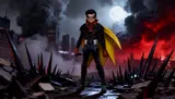 McFarlane Toys DC Multiverse Damian Wayne Death Metal 7" Figure - Thumbnail 9