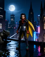 McFarlane Toys DC Multiverse Damian Wayne Death Metal 7" Figure - Thumbnail 10