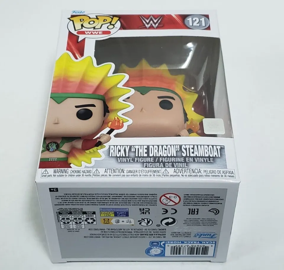 Funko Pop! WWE Ricky the Dragon Steamboat #67399 - Image 8