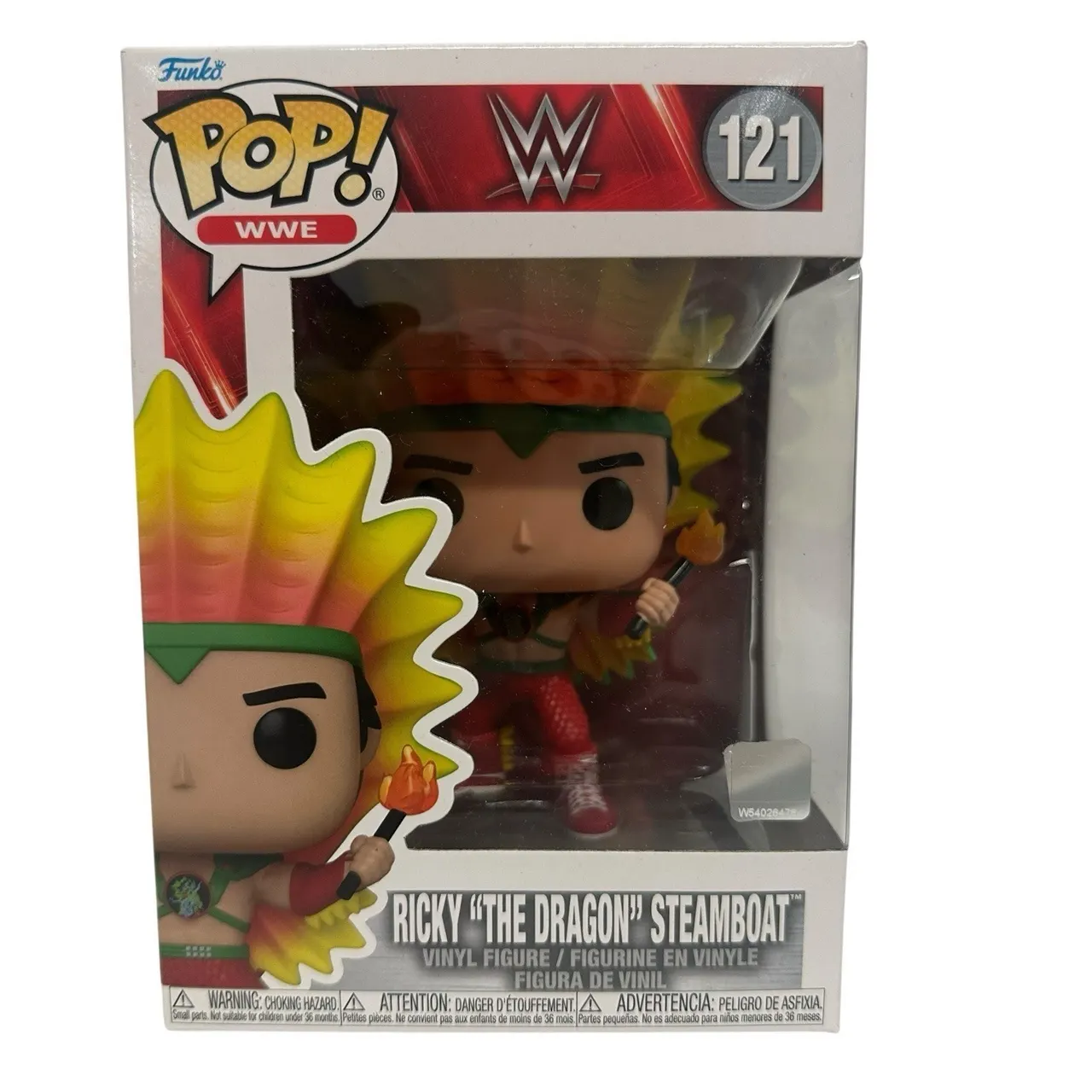 Funko Pop! WWE Ricky the Dragon Steamboat #67399 - Image 1
