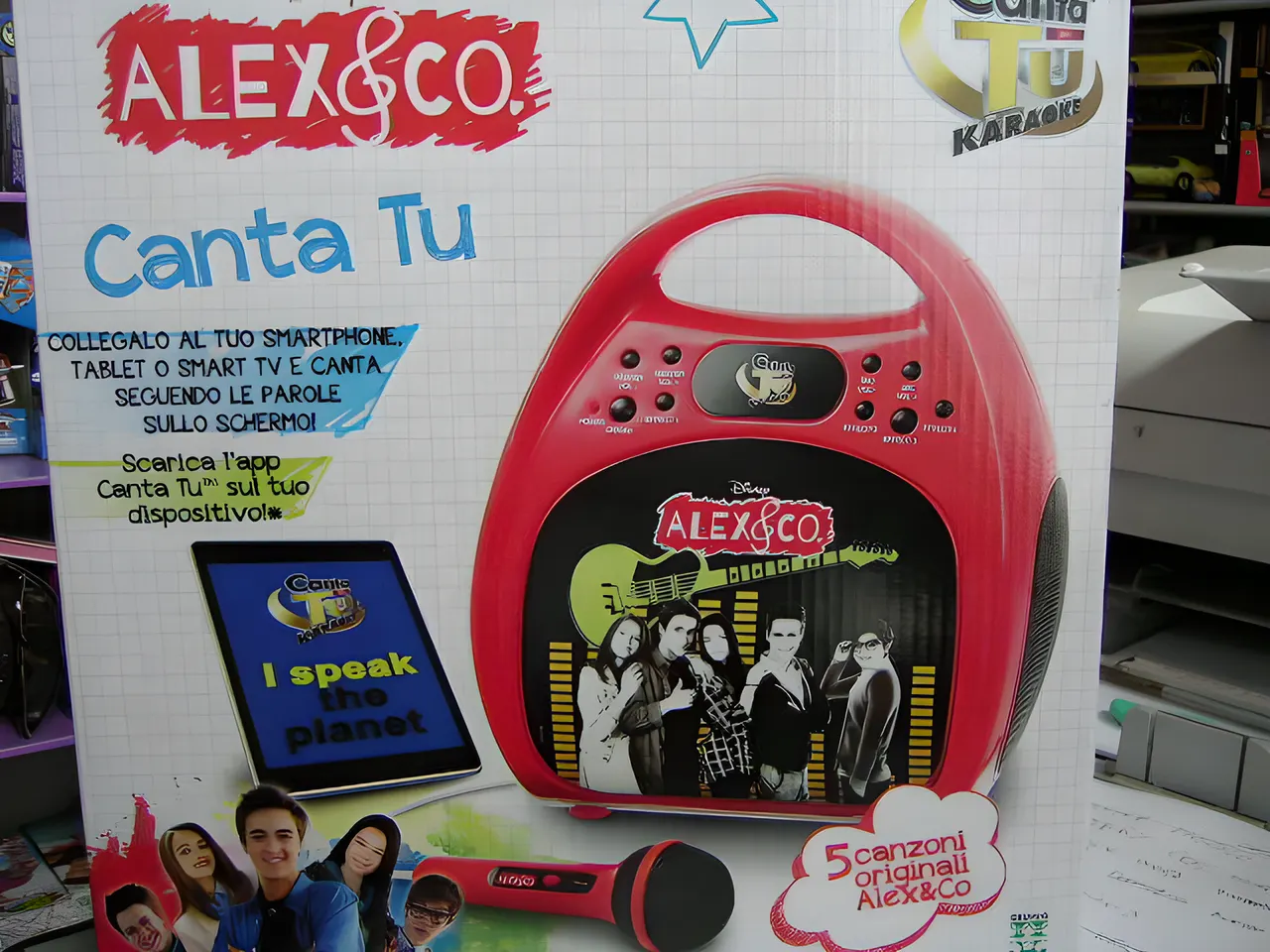 Giochi Preziosi Sing It Alex & Co. Portable Karaoke Machine - Image 1
