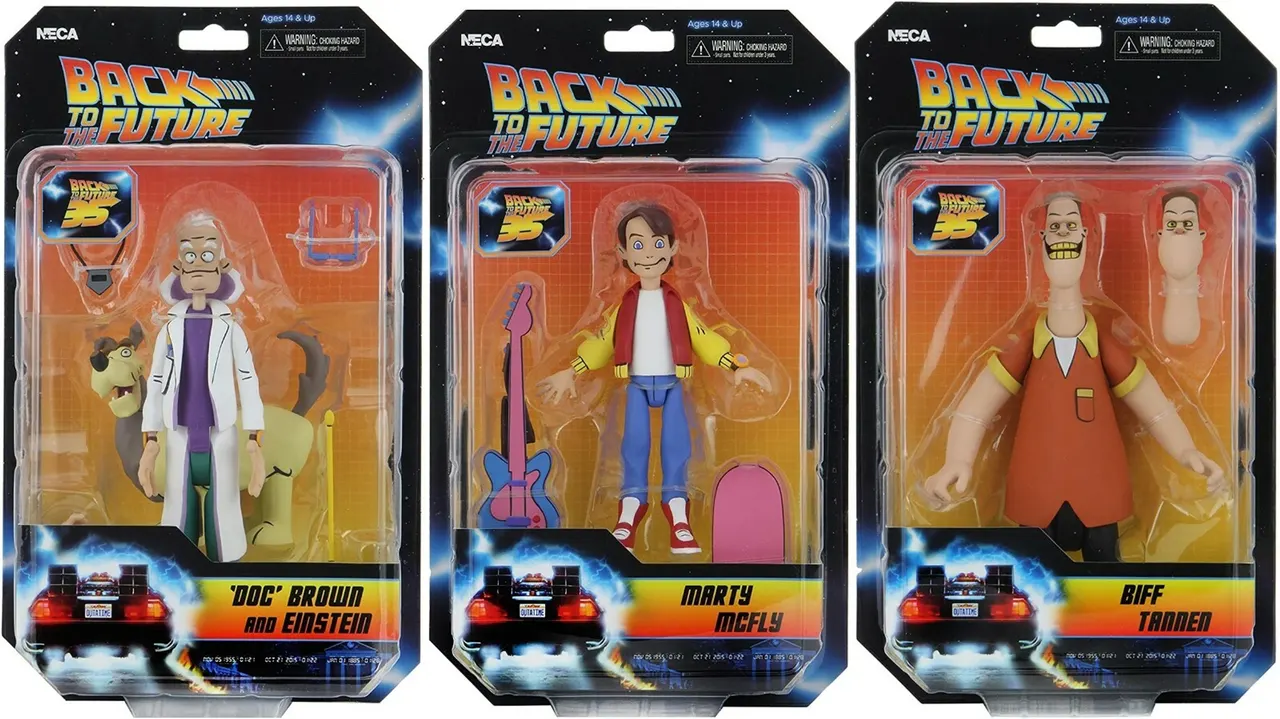 NECA Marty McFly Toony Classics 6" Action Figure – Back to the Future - Image 4