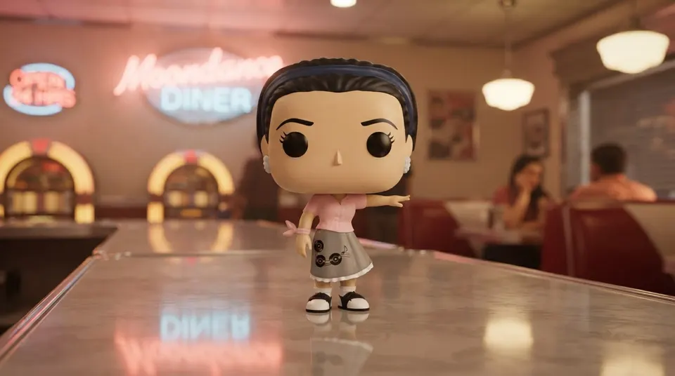 Paquete de vinilo Funko Monica Geller Pop! TV con protector gráfico