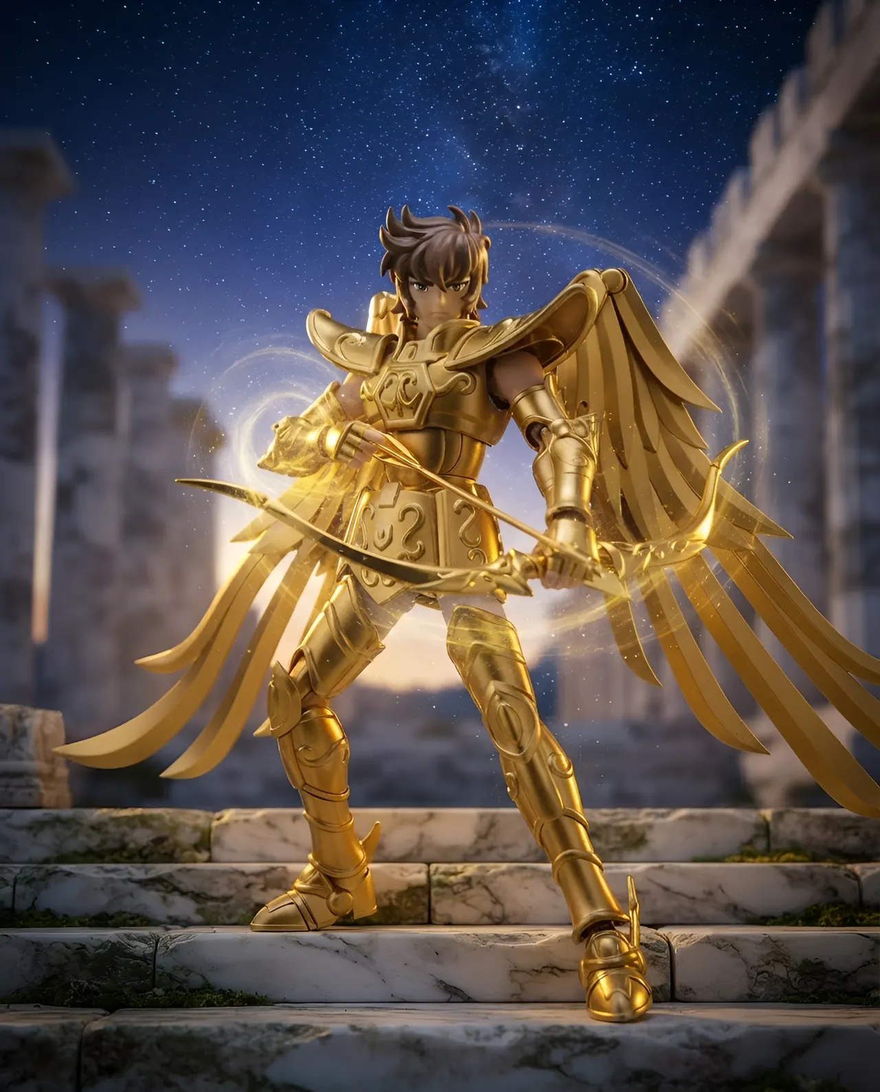 Blokees Sagittarius Aiolos Deluxe Model Kit – Champion Class - Image 4