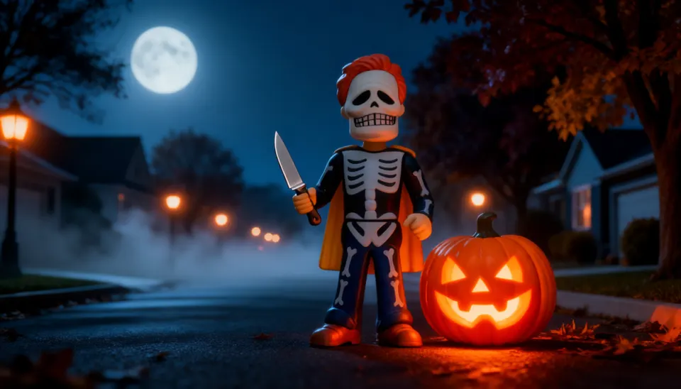 NECA Halloween III Witch Toony Terrors Trick-or-Treater 3-Pack
