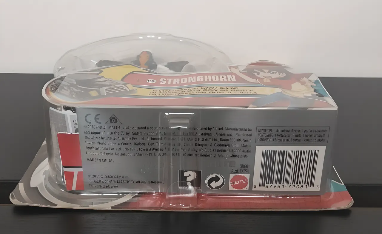 Mattel Stronghorn Deluxe Mecardimal Figure with 3 Game Cards - Image 5