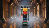 Super7 Transformers ReAction Wave 2 Grimlock Figure – 3.75" - Thumbnail 6