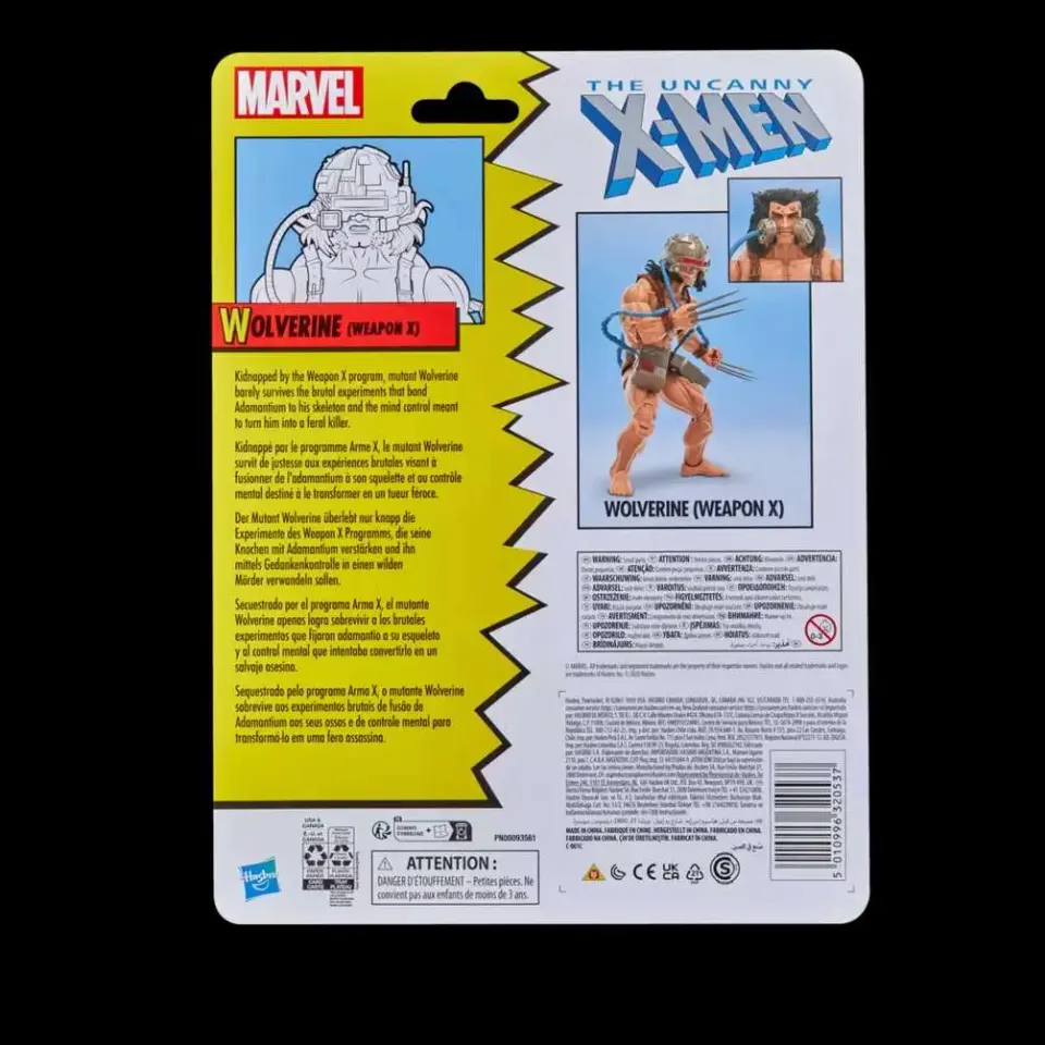 Marvel Legends Wolverine Weapon X 6" Action Figure - Image 5