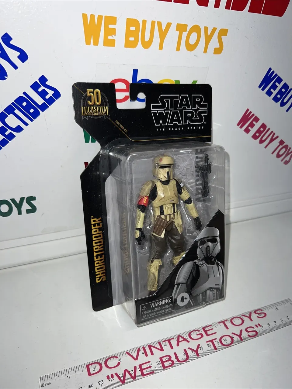 Hasbro Star Wars Black Series Archive Shoretrooper 6-Inch Figure - Image 5
