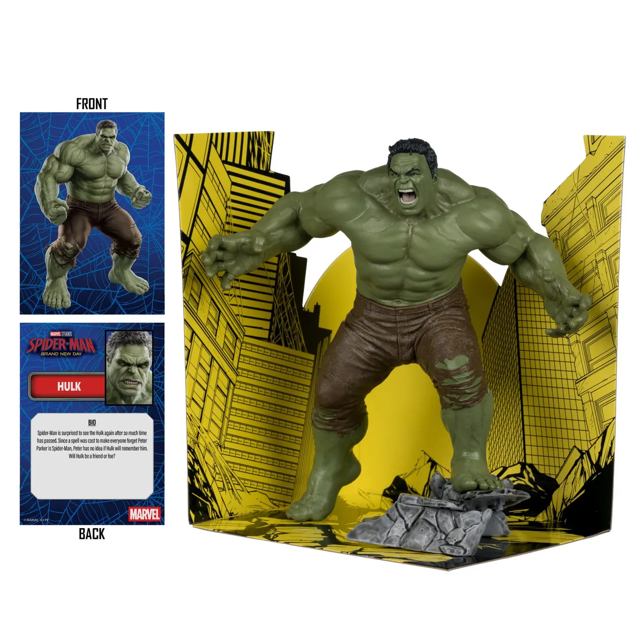 McFarlane Toys Marvel Legends Hulk 1:10 Scale Figure - Image 5