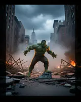 McFarlane Toys Marvel Legends Hulk 1:10 Scale Figure - Thumbnail 8