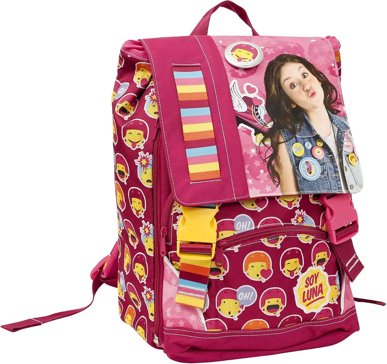 Soy Luna Pink 'Roma' Backpack – Luna Valente – YL900000 - Image 1