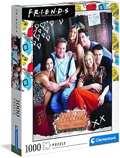 Clementoni Friends Rompecabezas de 1000 piezas de Netflix – Hecho en Italia
