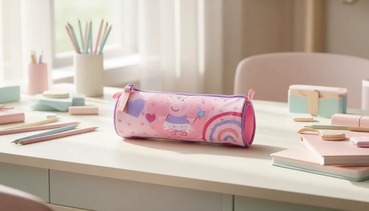 Arditex Peppa Pig Triple Pencil Case – 21x11x3.5 cm - Image 3