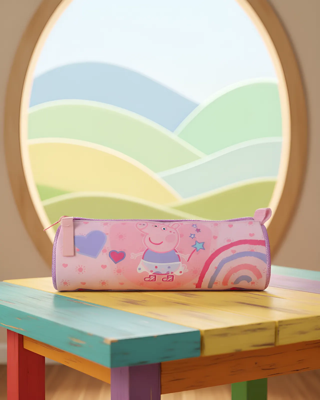 Arditex Peppa Pig Triple Pencil Case – 21x11x3.5 cm - Image 2