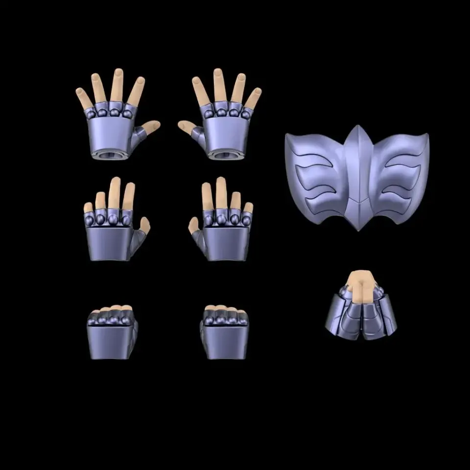 Blokees Saint Seiya Champion Class 07 Cygnus Hyoga Model Kit - Image 6