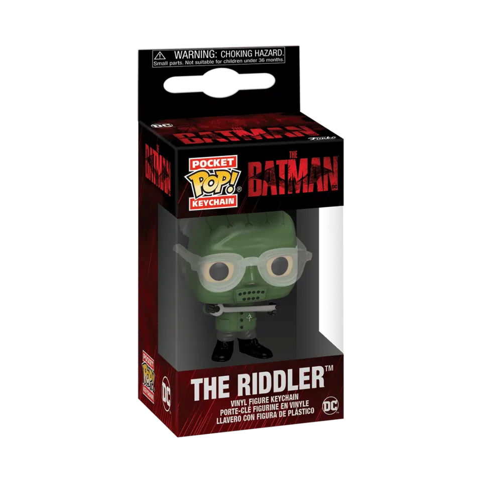Funko Pop! Keychain – The Riddler (DC) – Pop! Keychain - Image 1