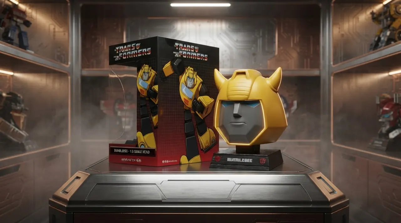 McFarlane Toys Transformers Bumblebee 1:3 Scale Réplique Buste - Image 7