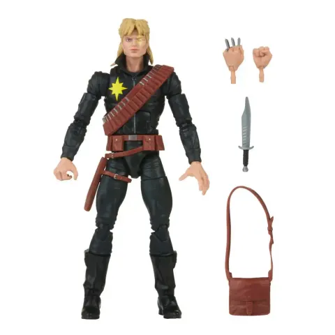 Hasbro Marvel Legends Retro Collection Longshot Action Figure