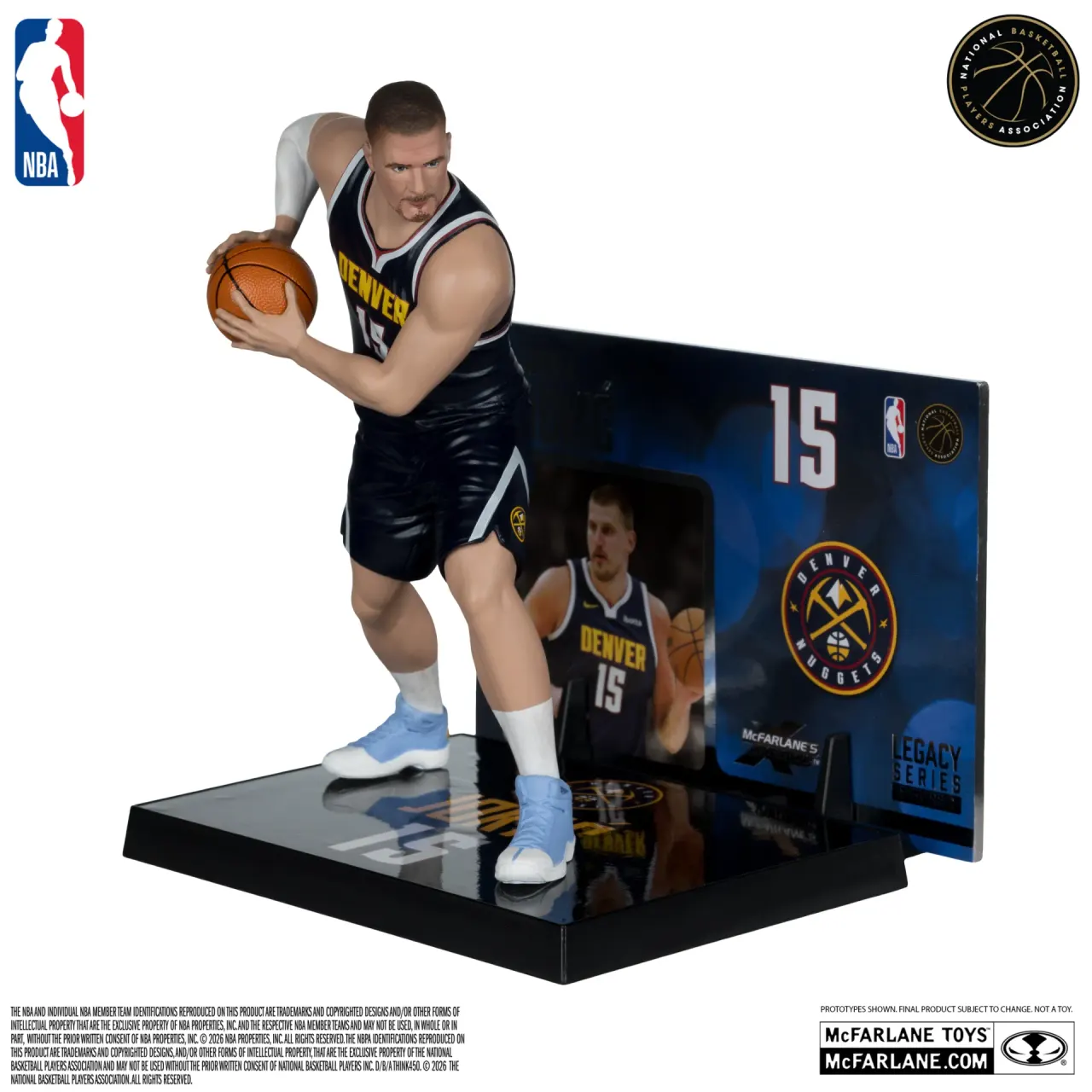 McFarlane Toys Sports Picks #2 Nikola Jokic 7" Figurine posée - Image 3