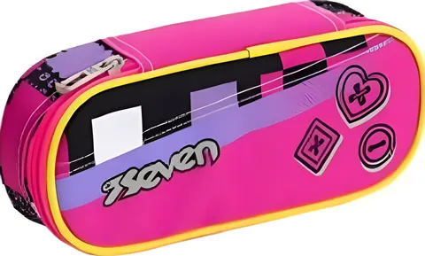 Seven Bustina Round Plus Bundle Girl – Fucsia Pencil Pouch