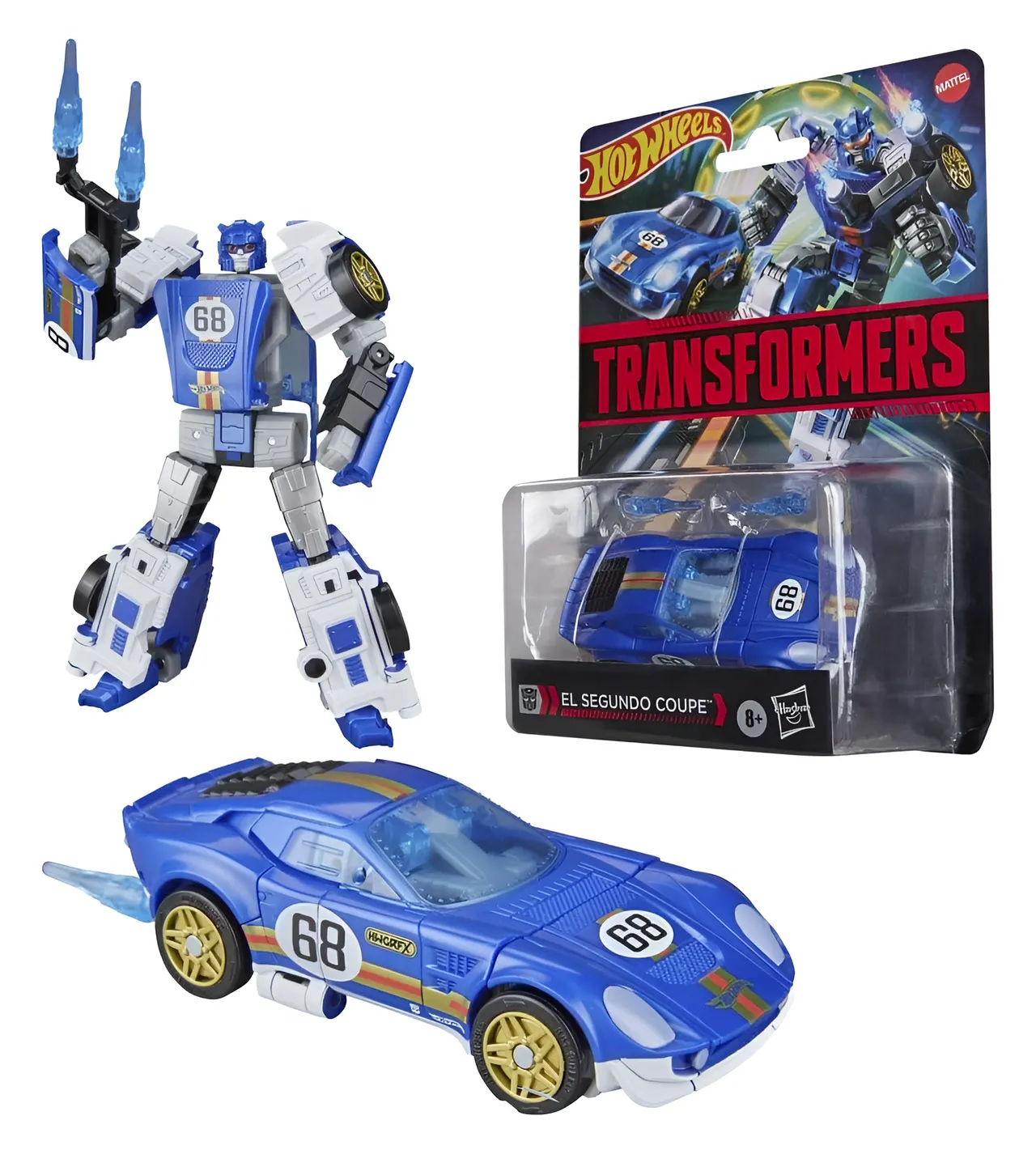 Hasbro Transformers Hot Wheels El Segundo Coupe 5" Action Figure - Image 2