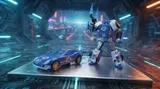 Hasbro Transformers Hot Wheels El Segundo Coupe 5" Action Figure - Thumbnail 11
