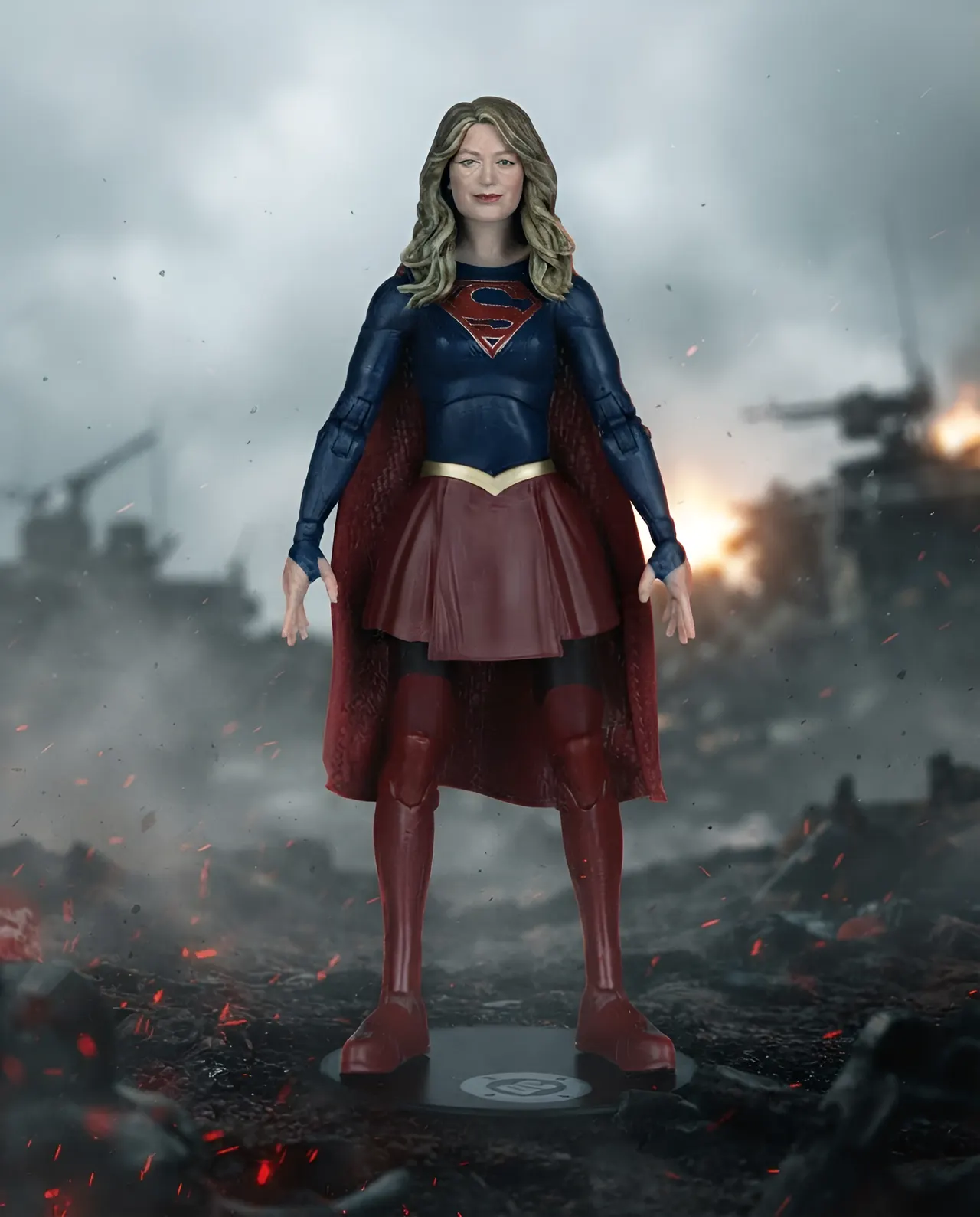 McFarlane Toys DC Multiverse Supergirl (TV Show) Deluxe Theatrical Edition 7" Figure - Image 9