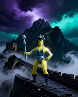 Mattel Masters of the Universe Origins Evil-Lyn Figura de Acción 5,5" - Thumbnail 5