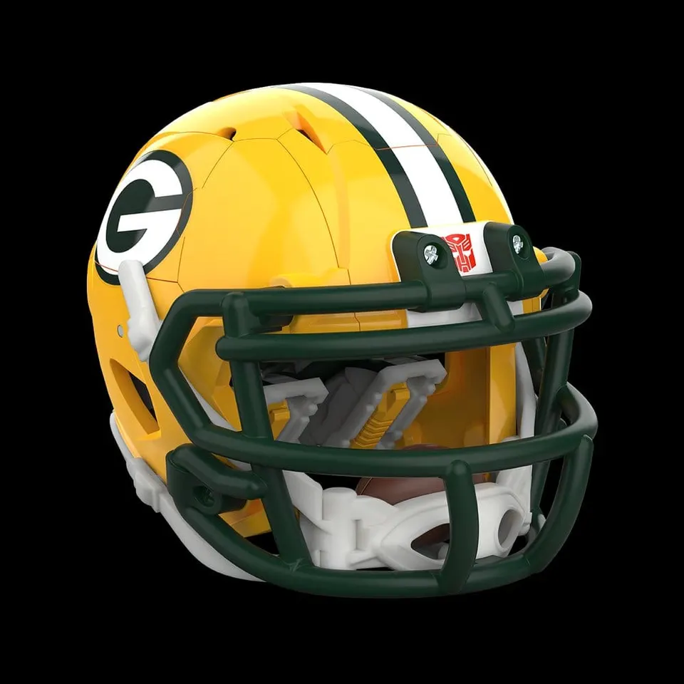 Hasbro Transformers NFL Green Bay Packers Tundra Prime Action Figure - Image 6