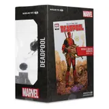 Marvel Deadpool Grey Suit Red Platinum 12" 1/6 Scale Statue - Thumbnail 5