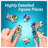 Wrebbit 3D – Puzzle de 290 piezas de Madam Malkin y Florean Fortescue - Thumbnail 6