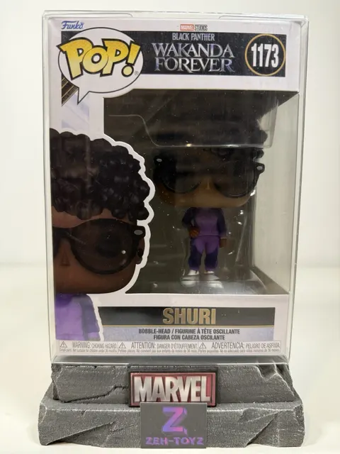 Funko Pop! Marvel Shuri Vinyl Bobblehead – Wakanda Forever 4.3in