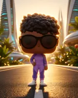 Funko Pop! Marvel Shuri Bobblehead de vinilo – Wakanda Forever 4.3in - Thumbnail 4