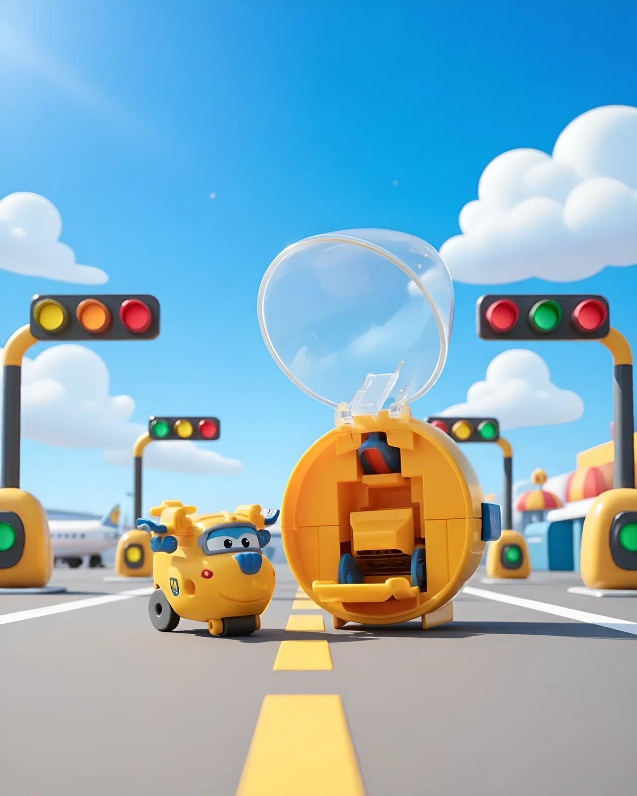 Giochi Preziosi Super Wings Turbo Eggs with Vehicle - Image 3