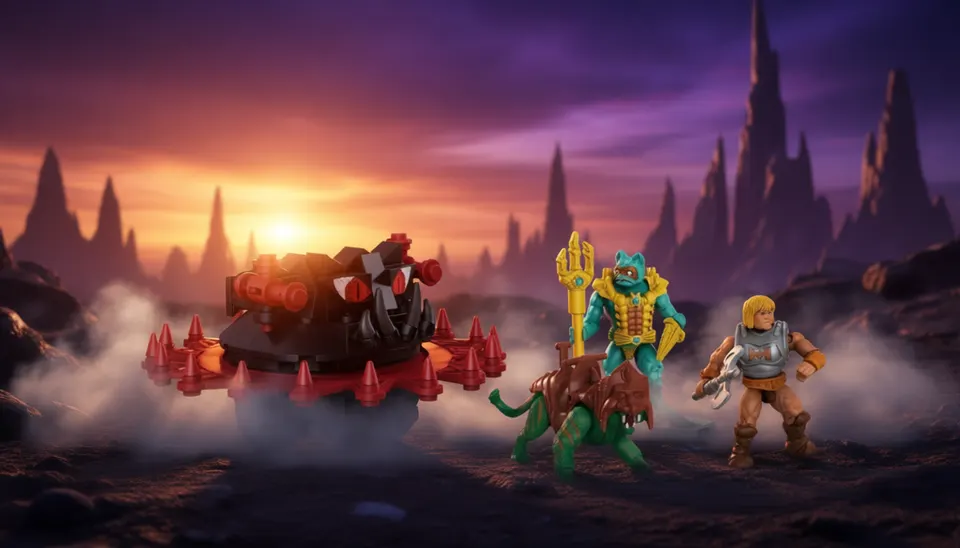 MEGA Masters of the Universe Battle Cat vs Roton Buildable Set (GPH23)