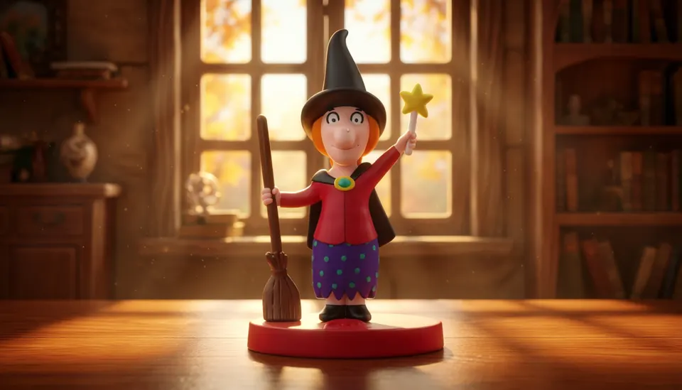 FABA La Strega Rossella Audio Figure – Personaggio Sonoro (FFR14503)