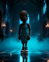 Minix Wednesday Addams Vinyl Figure – P245z - Thumbnail 6