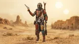 Hasbro Star Wars Vintage Collection Din Djarin Beskar 3.75" Figure - Thumbnail 8