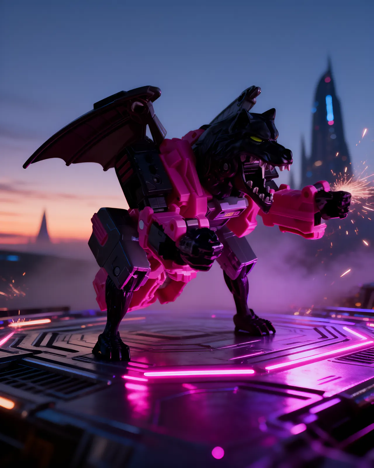 Hasbro Transformers Age of the Primes Deluxe Class Fangry Action Figure - Image 5