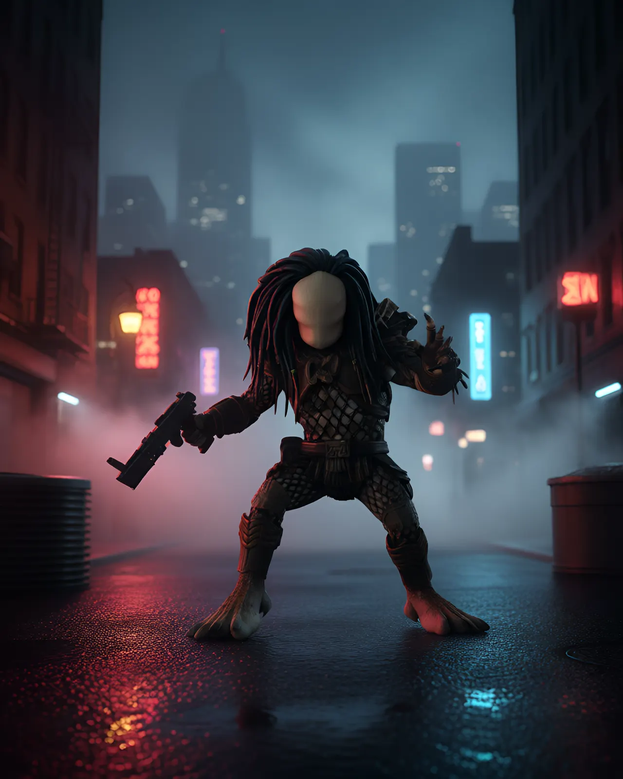 Mezco Predator City Hunter Action Figure – Deluxe Edition - Image 8