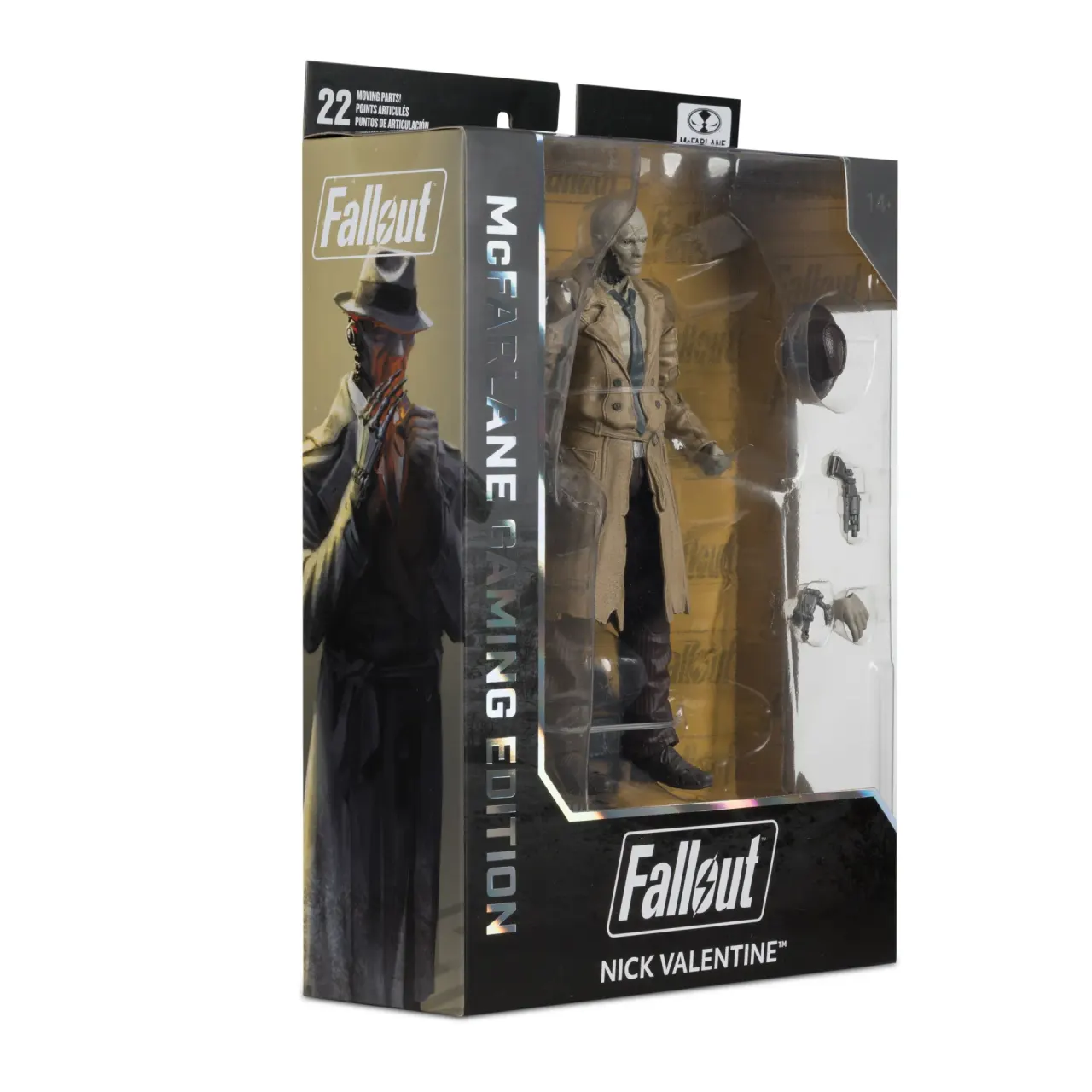 McFarlane Toys Nick Valentine (Fallout 4) Gaming Edition 7" Figure - Image 6