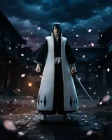 McFarlane Toys Bleach Byakuya Kuchiki 7" Action Figure – T.Y.B.W. - Thumbnail 7