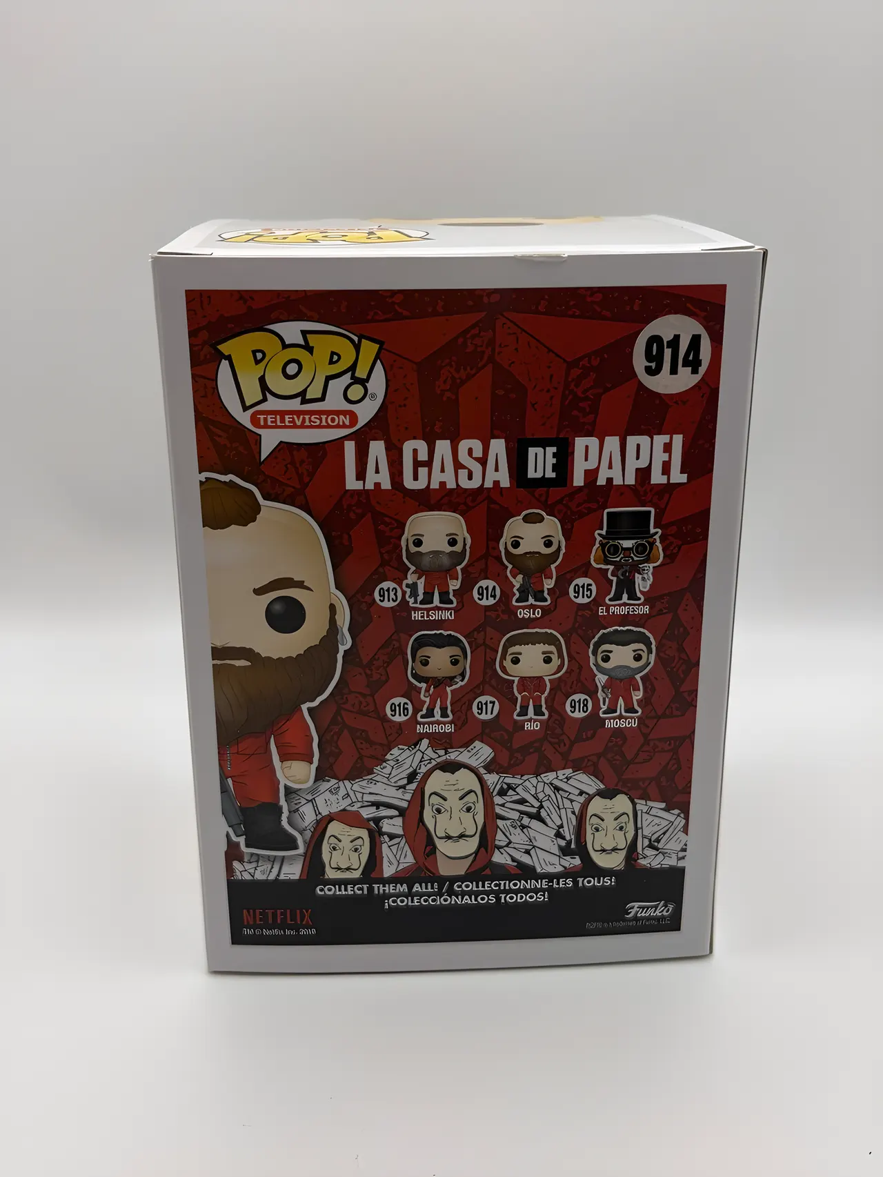 Funko Pop! TV Money Heist – Oslo Figura de vinil (Coleccionable) - Image 6