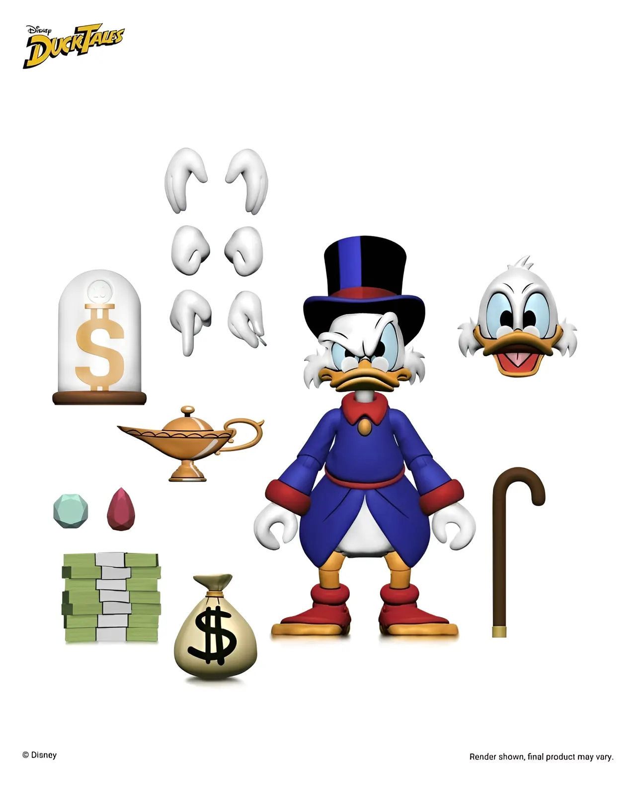 NECA DuckTales Ultimate Scrooge McDuck Action Figure – 7‑inch - Image 2