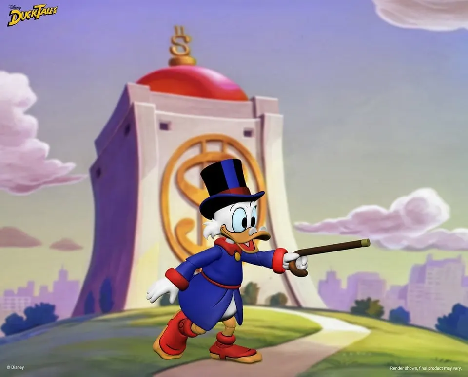NECA DuckTales Ultimate Scrooge McDuck Action Figure – 7‑inch - Image 4