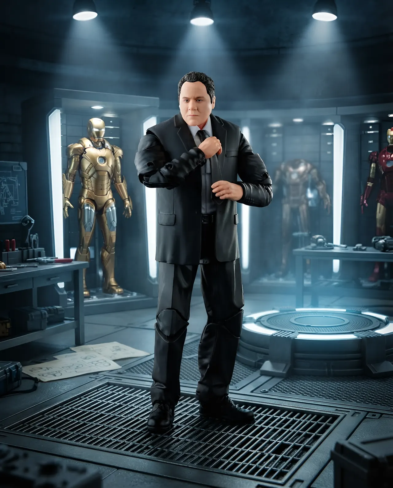Hasbro Marvel Legends Deluxe Iron Man 6" Action Figure - Image 11