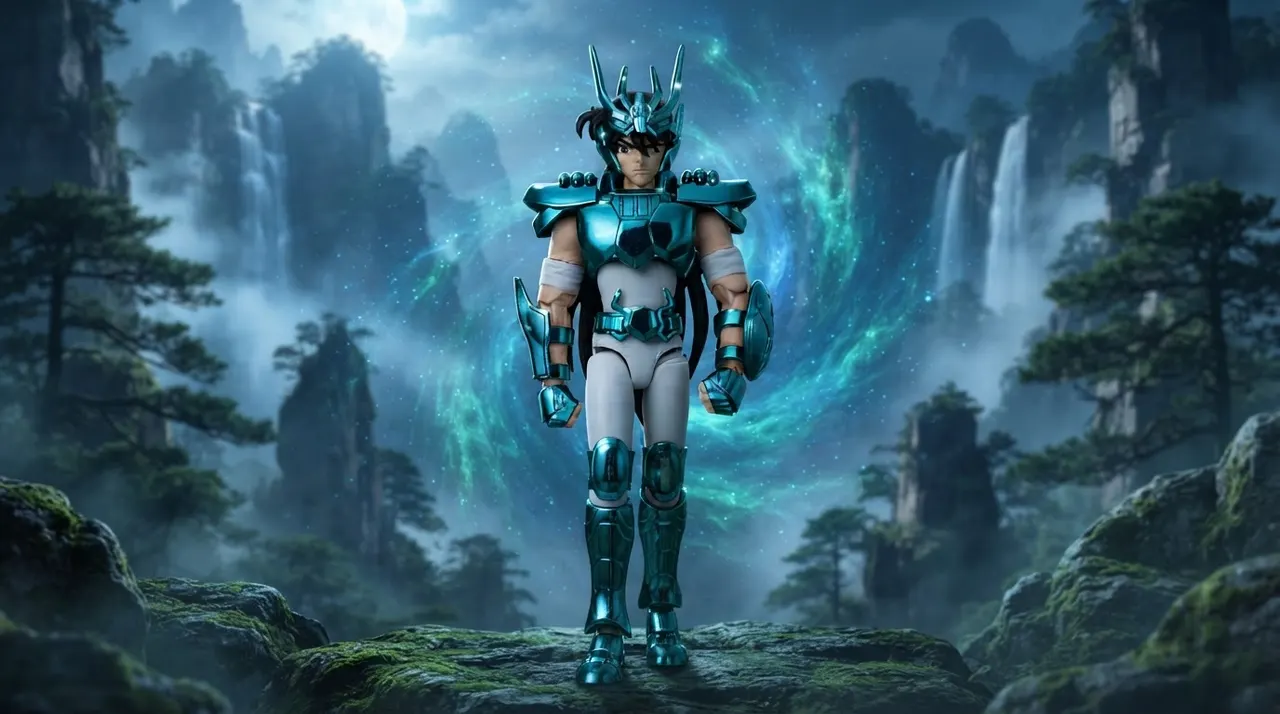Blokees Champion Class Model Kit – Dragon Shiryu (Saint Seiya) - Image 5