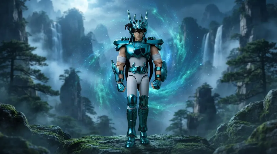 Blokees Champion Class Model Kit – Dragon Shiryu (Saint Seiya)