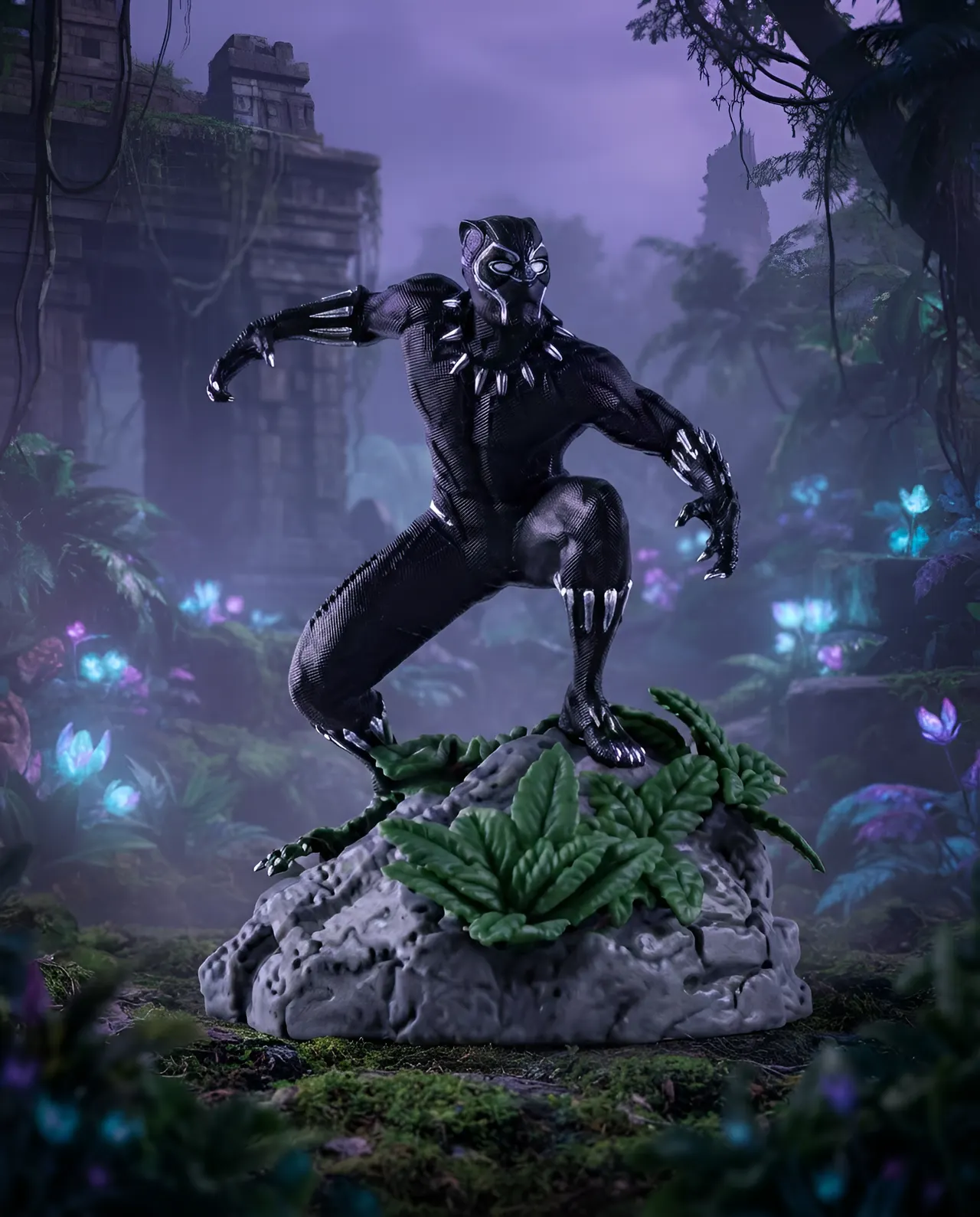 Schleich Black Panther Action Figure – Marvel 21513 - Image 6